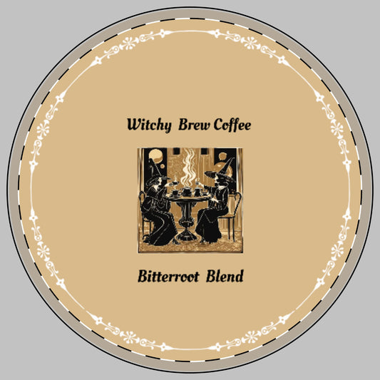 Witchy Brew Bitterroot Ceramic Coaster