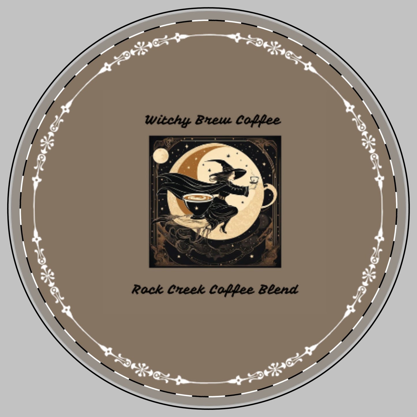 Witchy Brew Rock Creek Ceramic Coaster