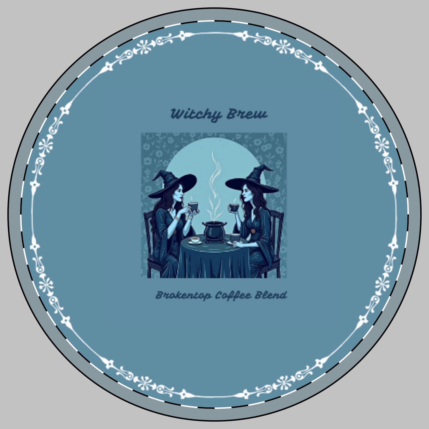 Witchy Brew Broken Top Blend Ceramic Coaster