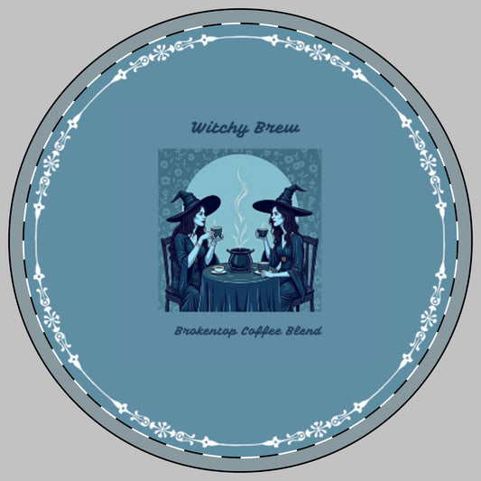 Witchy Brew Broken Top Blend Ceramic Coaster