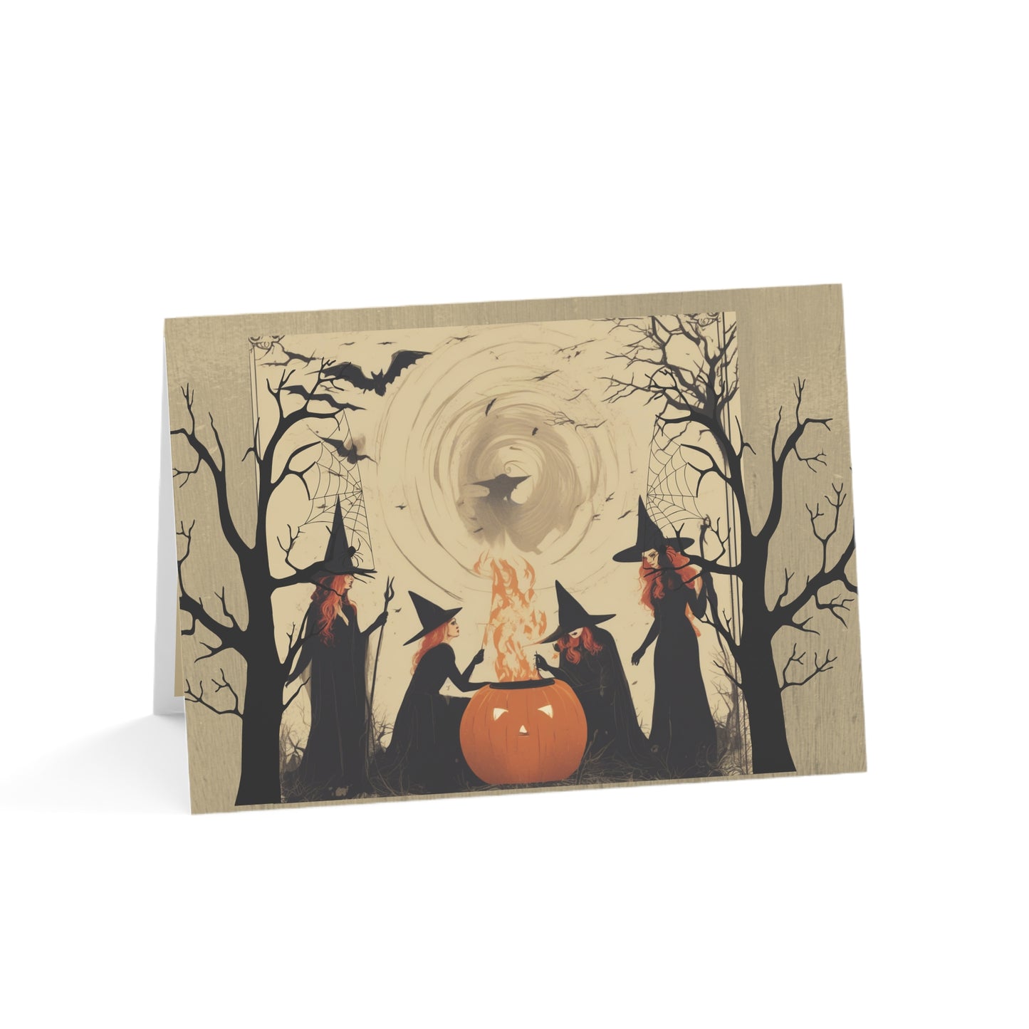 Witch's Cauldron Greeting Card  (1, 10, 30, and 50pcs)