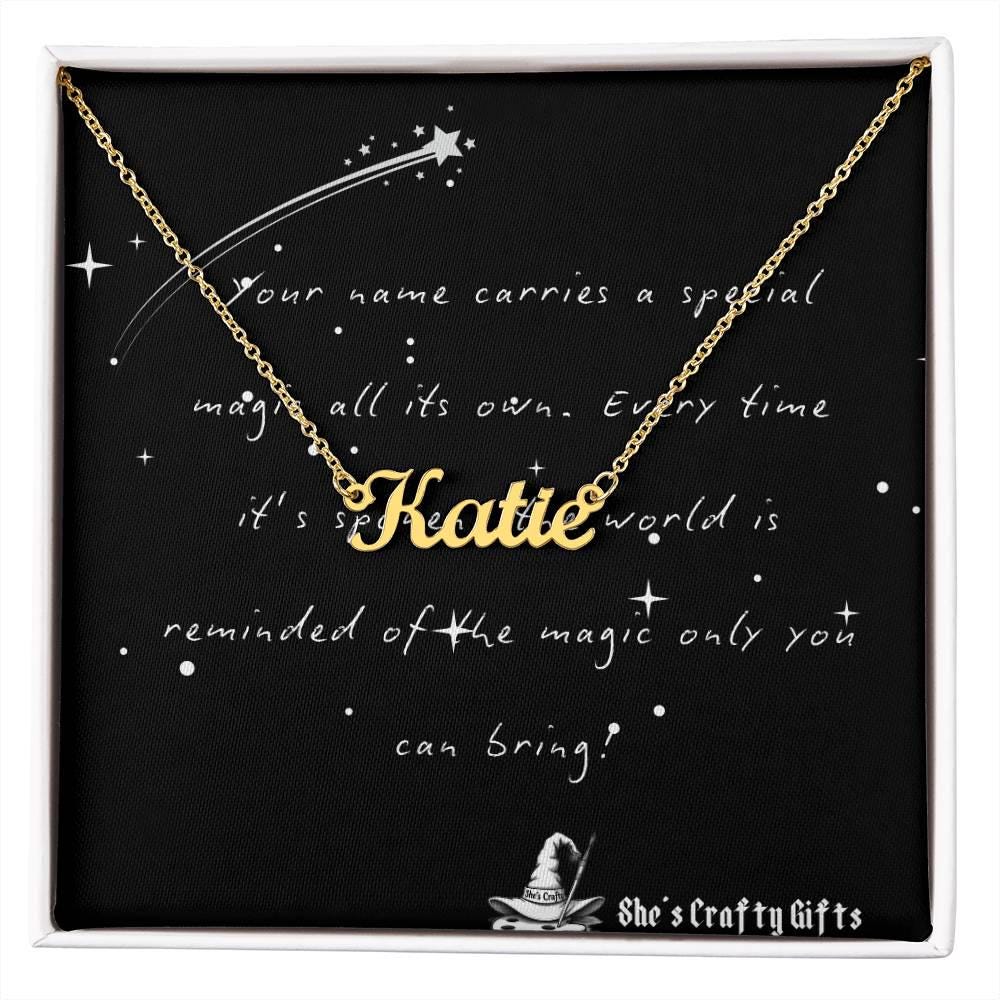 Magic Name Necklace